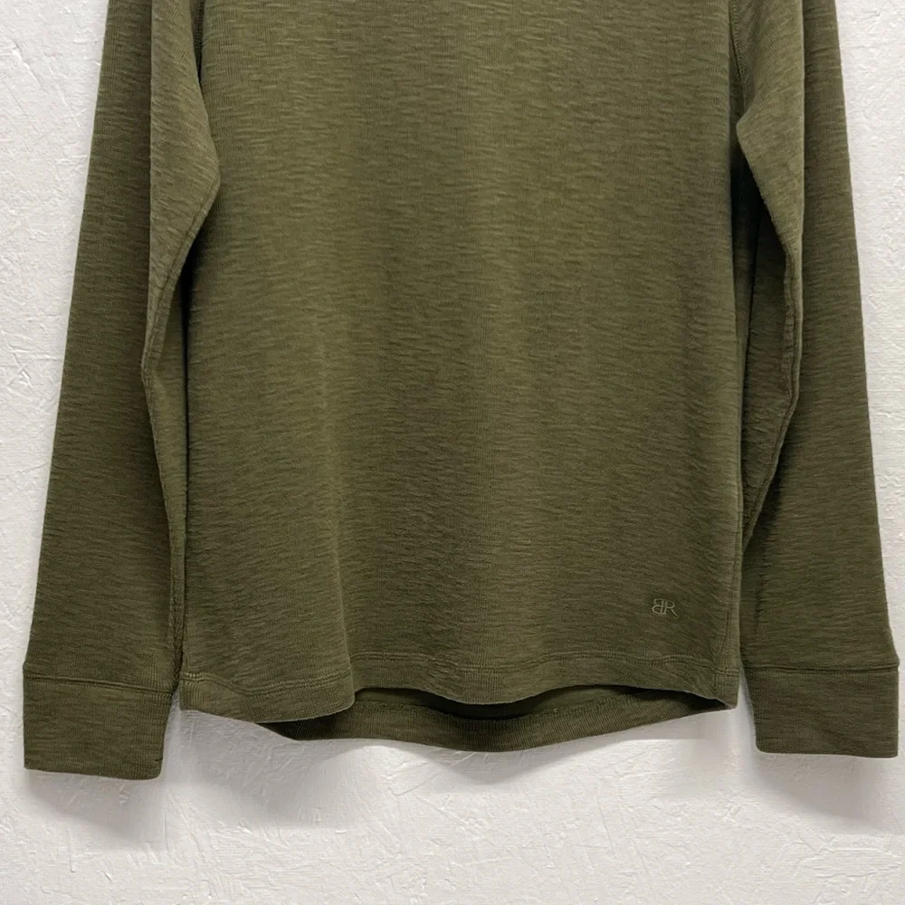 BANANA Republic Men's Double Knit Long Sleeve Crewneck Shirt - S